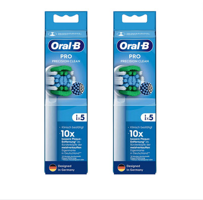 Oral-B Aufsteckbürsten Pro Precision Clean 2x5er Pack Neu & Original Bürsten