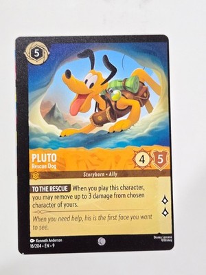 Pluto-Rescue Dog, Fabled, 16/204, Miscut