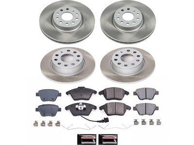 For 2010-2013 Audi A3 Quattro Brake Pad and Rotor Kit Power Stop 52271CSYY