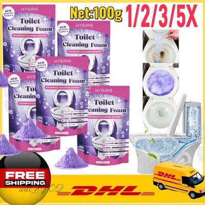 100g Fizzclean Toilet Foam Cleaner, Insta-Action Fizzclean Foam Cleaner DE