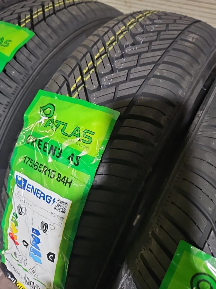 KIT COMPLETO 4 GOMME 4 STAGIONI 175/65 R15 84H ATLAS GREEN3 4S DOT 2025 - Imagen 4 de 4