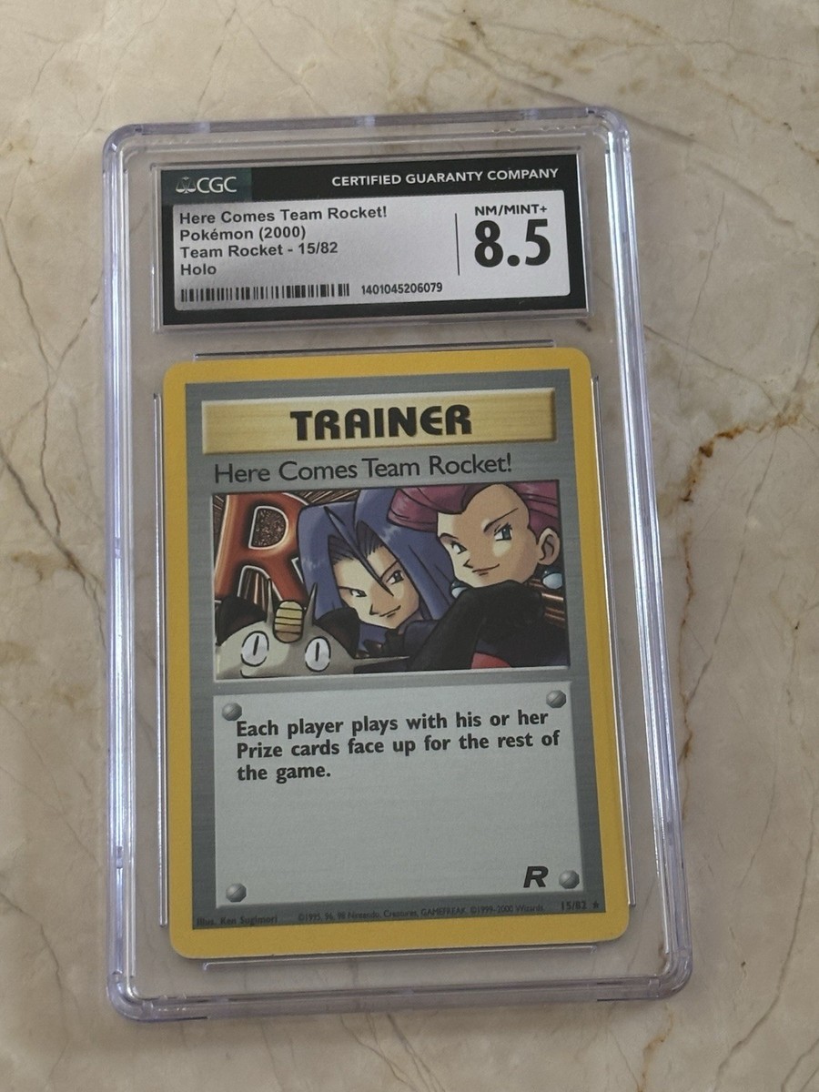 ポケモンカードゲーム Here Comes Team Rocket! psa10 Here Comes Team Rocket! 15/82 Team Rocket Holo for sale