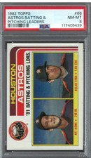 1982 Topps #66 Nolan Ryan/Art Howe Leaders PSA 8 NM=MT HOF RARE