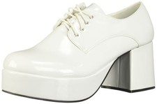 Mens Platform Platform, White/Opulent Garden, Medium
