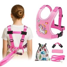 Child Safety Harness Leash Ages 6-12 Adjustable Walking Vest