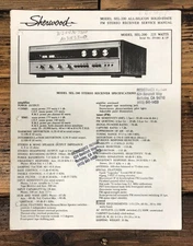Sherwood SEL-200 Receiver Service Manual *Original*
