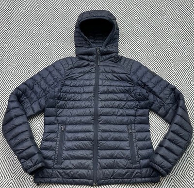 Peak Performance Women's Down Jacket Lightweight Black Size S UK 10