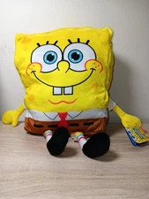 *FREE SHIP* SPONGEBOB SQUAREPANTS 12in Plush Toy Nickelodeon Cartoon