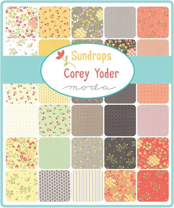 Sundrops By Corey Yoder Of Coriander Quilts For Moda OOP Rare Charm Pack - Image 2 of 3