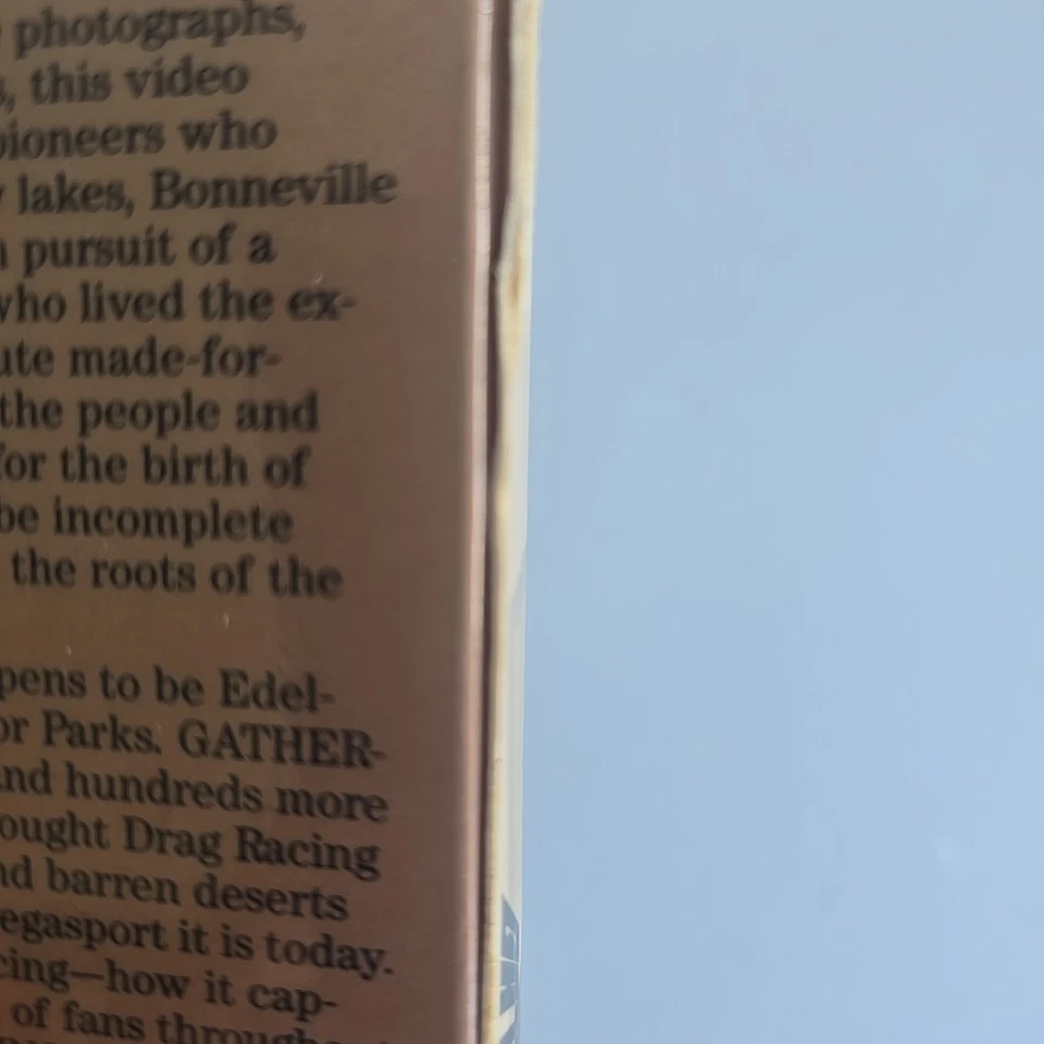 Gathering Speed VHS by Diamond P Sports Video - Drag Racing - Image 4 of 4