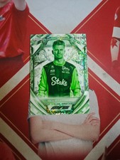 2025 Topps Chrome Formula 1 Diamond 75th Anniversary Aqua Nico Hulkenberg /299