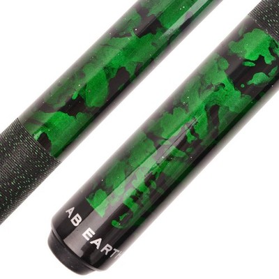 58 inch Hand-Painted Series 2-Piece Billiard Pool Cue Stick with Irish Linen Wra