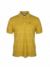 Image of Lacoste Yellow Logo Polo Shirt