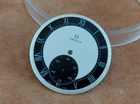 Vintage OMEGA Oversized White/Black DIAL for Calibers 265, 266 & 267