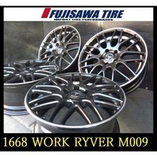 Jdm 1668 Work Ryver M009 Wheels 18x8j 5x114.3mm 42mm Offset 4-wheel D No Tires