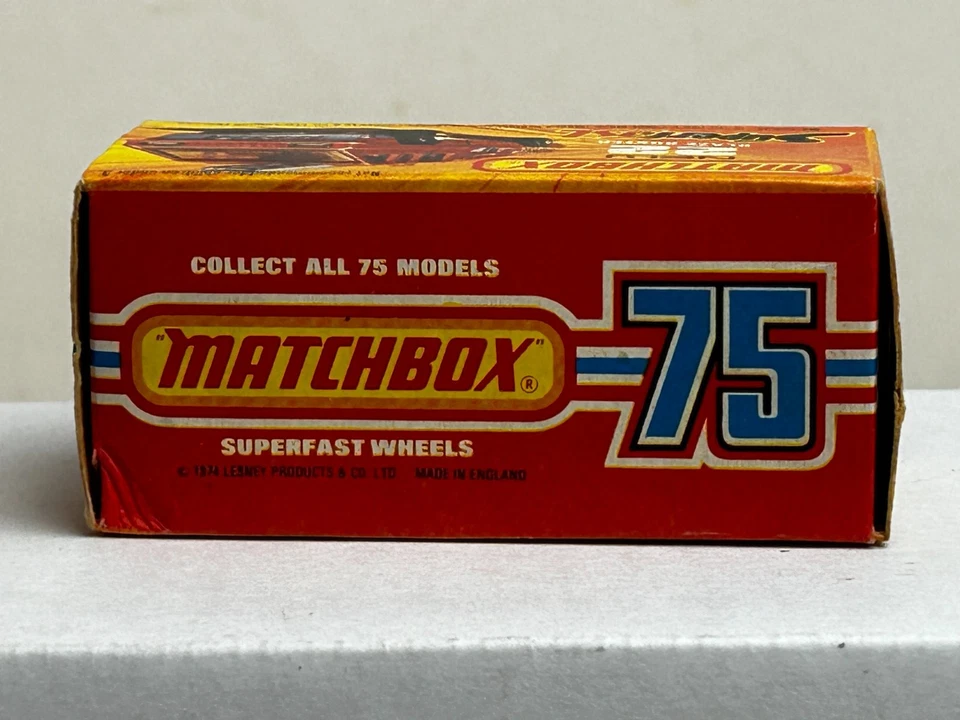 火柴盒 Superfast 号 22 Blaze Buster 消防车带原装盒,闪亮底座 — 第 4/4 张图片