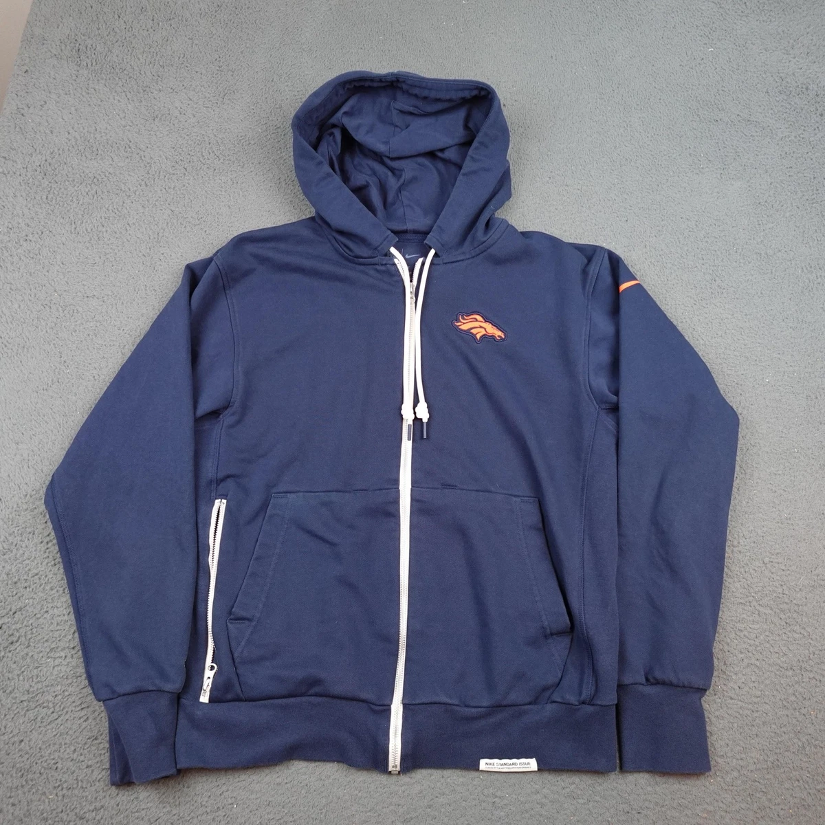 Sweat-shirt Homme Denver Broncos – ’47, Bleu, Taille M – Occasion