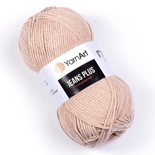 YarnArt Jeans Plus 100g Cotton Blend Yarn for Summer Knits and Baby Projects