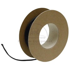 Black Braided Hose 10mm x 5m Roll -55 C to 130 C Halogen-Free