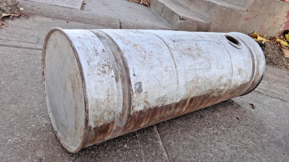 TANQUE DE GASOLINA REDONDO FORD MODELO T 1915 1922 original Foto 4 de 4