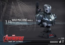 Hot Toys War Machine Mark II 1/4 Scale Bust Avengers Age of Ultron NIB HTF - Image 5