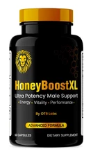 Honey Boost XL Mens Health Support Dietary Supplement 60 Capsules 1 Bottle