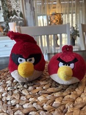 2 2012 2010 Angry Birds Plush Red Bird Plush Commonwealth Toys No Sound