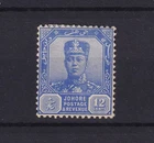 Malaya Johore 1922 12c SG114 MH BP15862