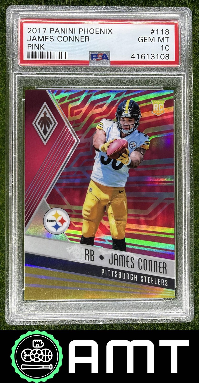 James Conner Panini Phoenix #118 Pink