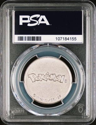 PSA 10 GEM MINT Lugia Metal Coin Pokemon Neo 2000-2003 Deck Promo