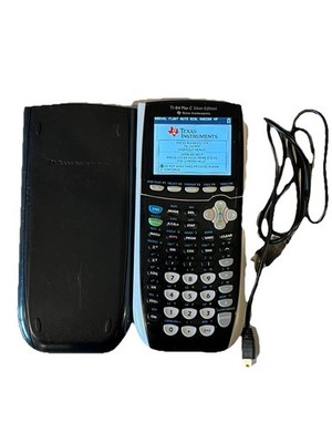  TI-84 PLUS C Silver Edition Graphing Calculator Texas Instruments 