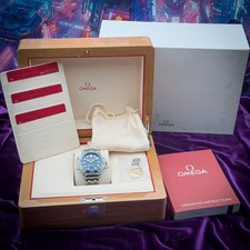 Omega Seamaster Diver 300M 210.30.42.20.03.001 Blue Dial Box 2021 Papers 4