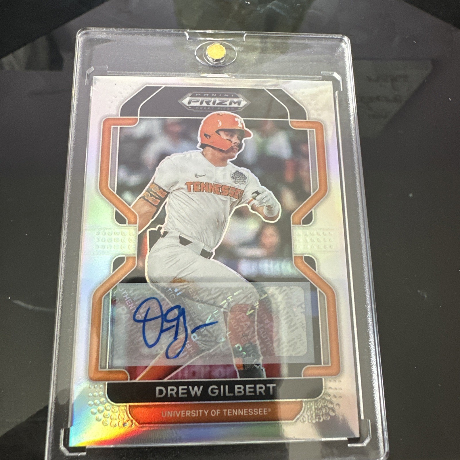 2022 Panini Prizm Draft Picks Silver Prizm Auto Drew Gilbert #PDP28 🔥🔥