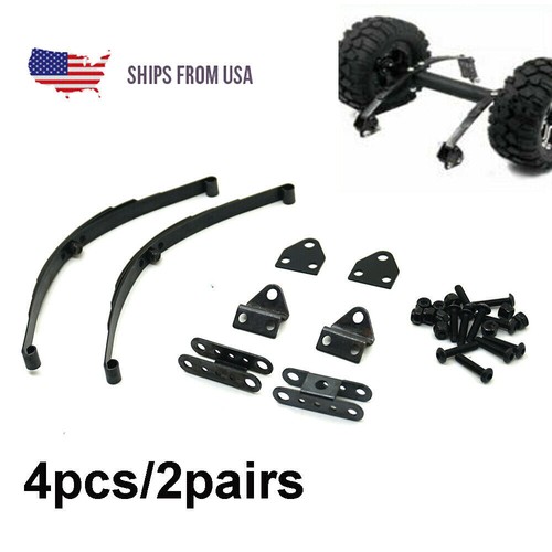 Black 1 Set Leaf Springs Set HighLift Chassis for D90 1/10 RC Crawler Auto Upgrade Parts