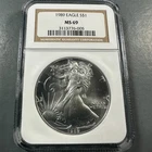 1989 Silver Eagle NGC MS69 (86972)