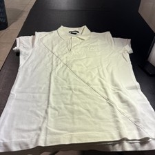 Polo Ralph Lauren Boys Polo Medium Big Pony Cotton Mesh White Short Sleeve Shirt