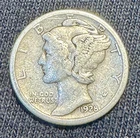 1928 S Mercury Dime Silver Circulated Business Strike Uncertified