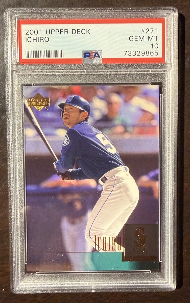 Upper Deck Ichiro Suzuki Rookie Baseball Sports Trading Cards