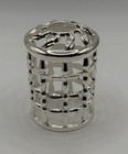 La-Tee-Da Effusion Fragrance Lamp Sedona Lamp With Silver Beads Crown NIB — photo 6