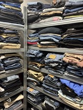 50 Gemischte Marken Jeans  Damen/herren 3  Pr...