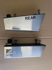 Lazersafe safety laser transmitter and receiver for press brake