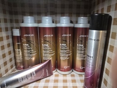 (7 PACK) Joico K-Pak Color Therapy Color Protecting CONDITIONER/SHAMPOO 