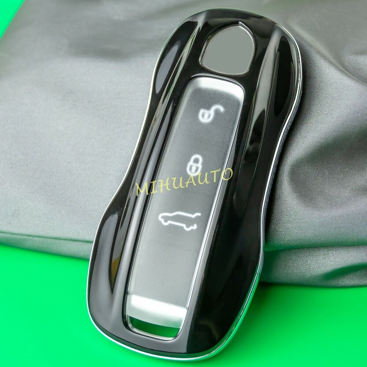 2017-2022 Porsche Cayenne Panamera Taycan 911 Key Fob Hard Cover Black