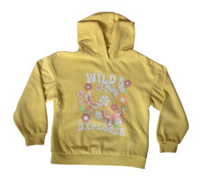 Primark Kids Girl's Hoodie Color Yellow Size 7-8 years old 100 Cotton