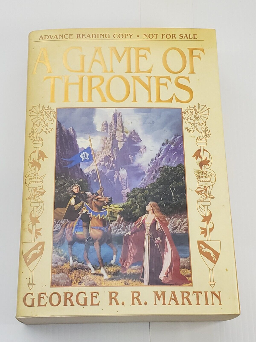 Super Rare 1996 A Game of Thrones Advance Reading Copy ARC George