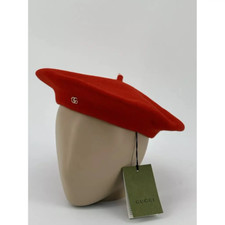 Neu Luxury Original GUCCI Mütze Cap Beret -Gr-M-58 cm- 714343 Wolle.