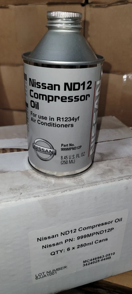 1234YF ND 12 COMPRESSOR OIL - Bild 1 von 1