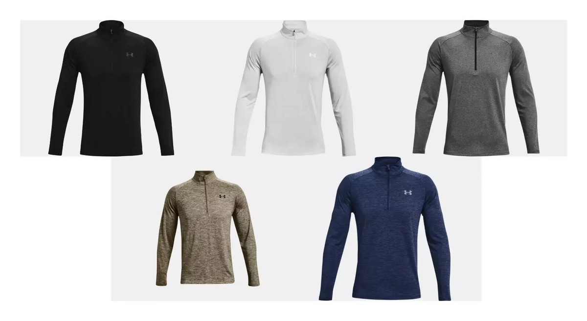 【Ets.Materiaux】 Euro long shirt & pants Long-sleeve T-shirt Under Armour UA Tech 2.0 1/2 Zip