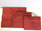 Authentic Valentino Classic Red Gift / Tote Bag - multiple sizes available