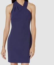 325 Milly Women's Blue Ellia Cady Dress Size 6